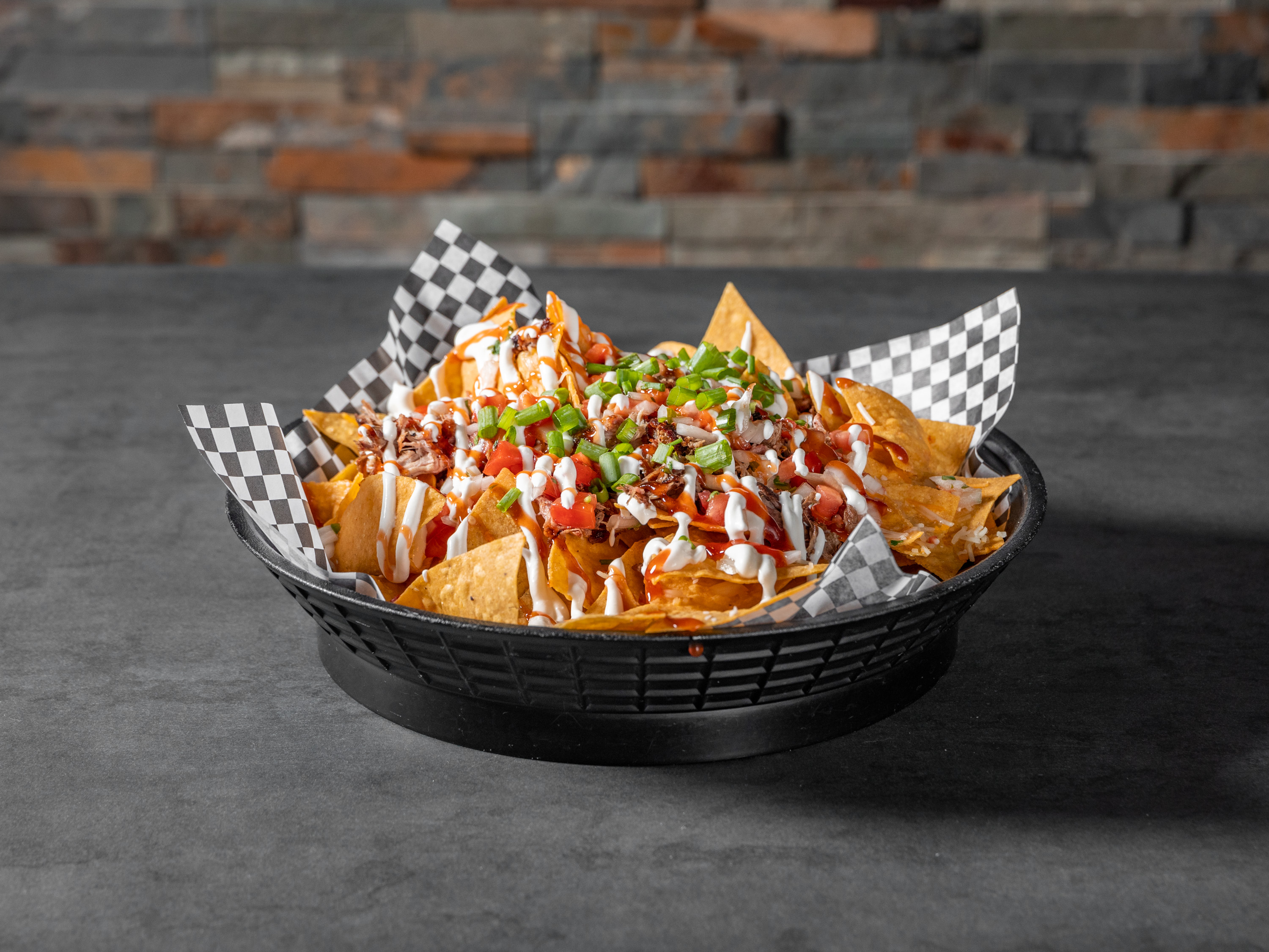 Order Pulled Pork Nachos food online from The Federal store, Youngstown on bringmethat.com