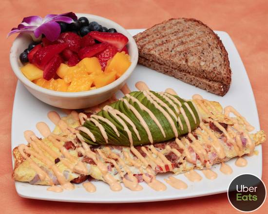 Order Top 2 Omelette food online from The 3Rd Wave Cafe & Crepes store, Lyndhurst on bringmethat.com