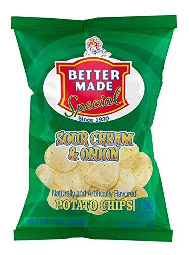 Order Better Made Sour Cream And Onion Chips food online from Exxon Food Mart store, Port Huron on bringmethat.com