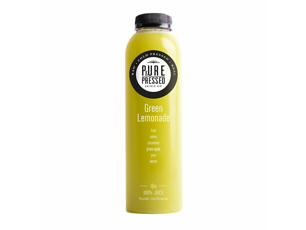 Order Green Lemonade Juice food online from Pure & Pressed Juice store, Anchorage on bringmethat.com