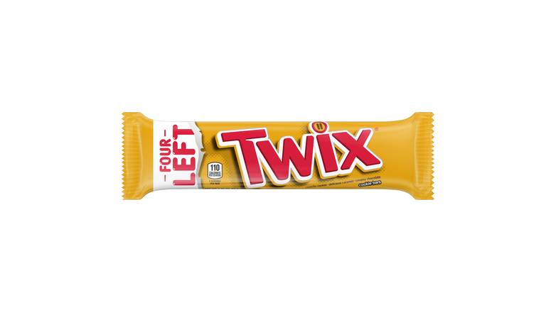 Order Twix Caramel Chocolate Cookie Bars Summer Candy Share Size 3.02 oz food online from Valero Food Mart store, Murrayville on bringmethat.com