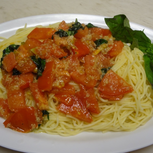 Order Angel Hair Pomodoro food online from Guido's Pizza and Pasta store, Northridge on bringmethat.com