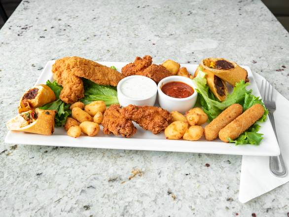 Order Jessica’s Combination Appetizer food online from Jessica Restaurant store, Roscoe on bringmethat.com