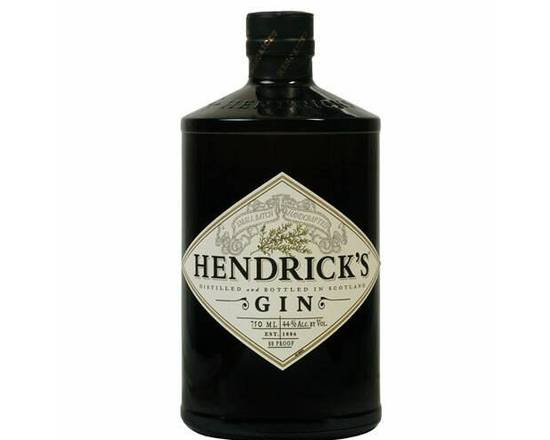 Order Hendrick’s Gin 750ml food online from Newport Wine & Spirits store, Newport Beach on bringmethat.com
