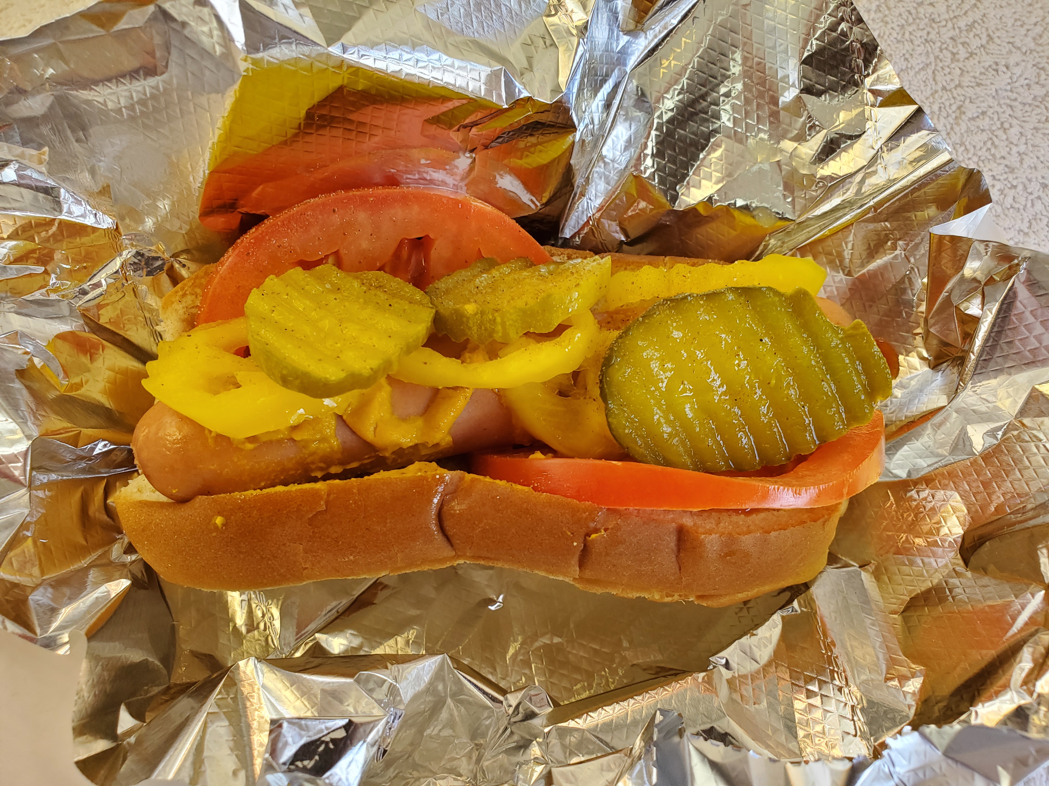 Order Chicago Dog Specialty food online from Shanes Hot Dogs store, Gardner on bringmethat.com