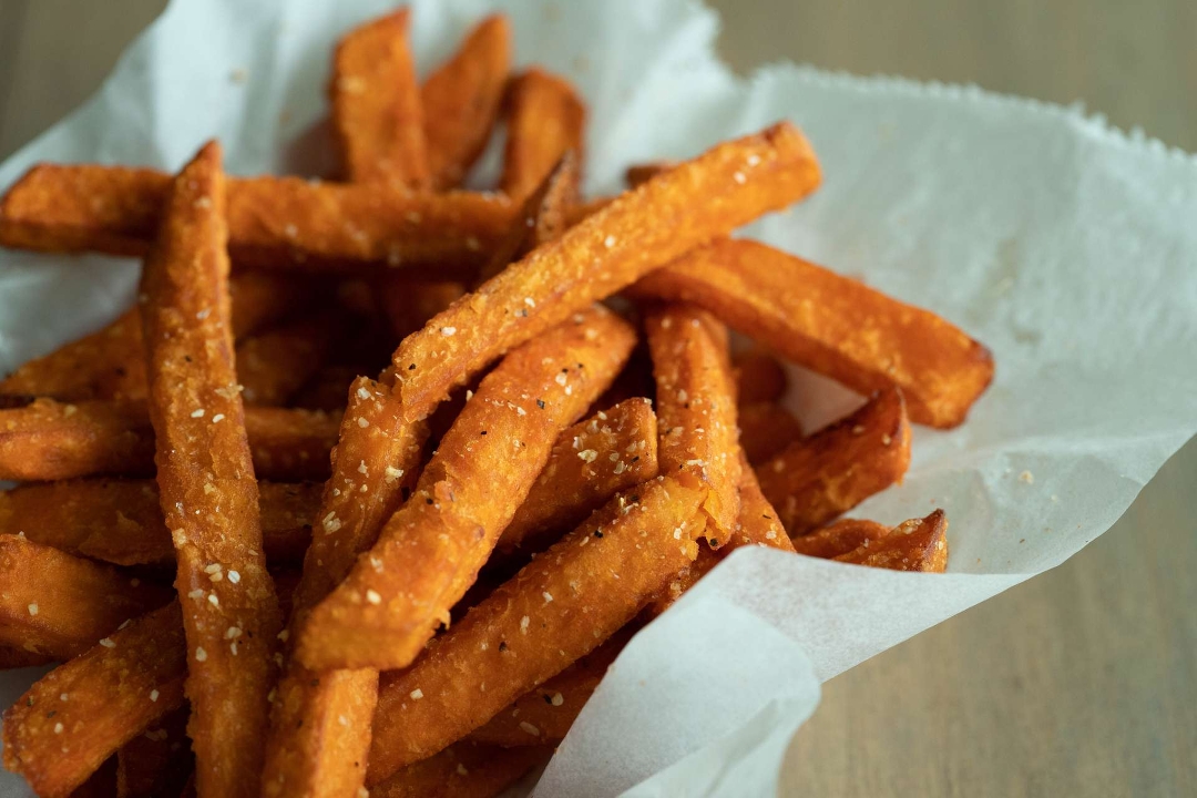 Order Sweet Potatoes Fries food online from 7 Spice Cajun Seafood store, Houston on bringmethat.com