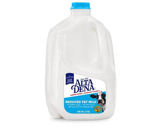 Order Alta Dena Reduced Fat Milk 14 Fl oz  food online from Pacific Liquor Market store, Bell Gardens on bringmethat.com