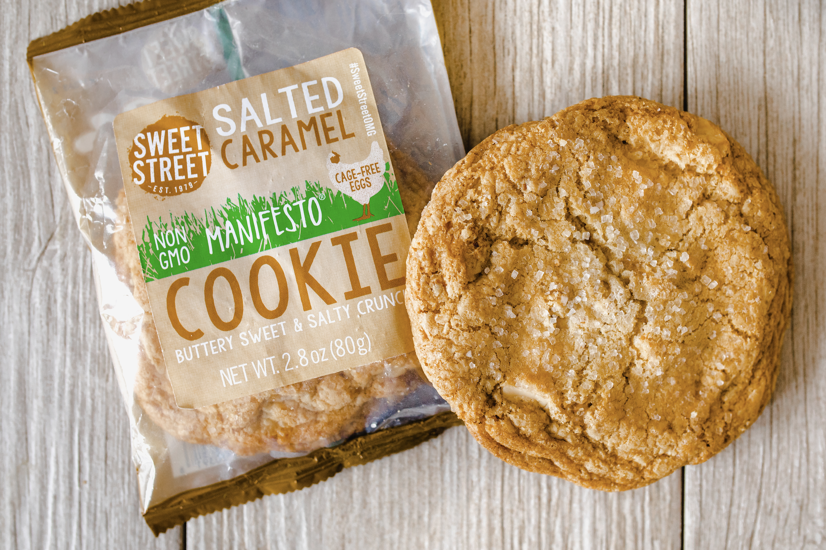 Order Salted Caramel Cookie food online from Ike Love & Sandwiches store, Berkeley on bringmethat.com