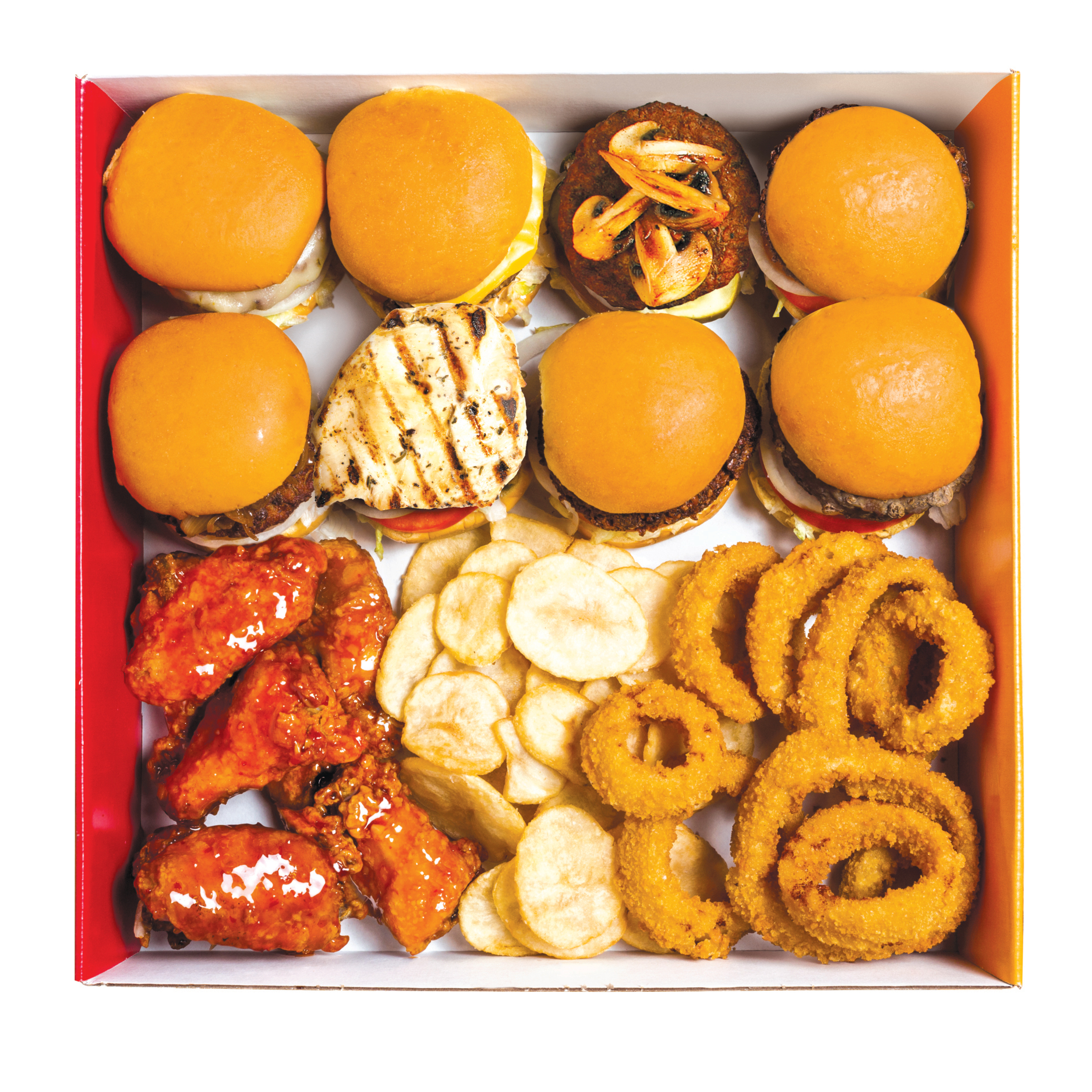 Order Family Box food online from Burgerim Of Beverly Hills store, Beverly Hills on bringmethat.com