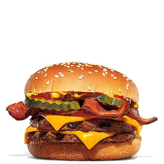 Order Bacon Double Cheeseburger food online from Burger King store, Fresno on bringmethat.com