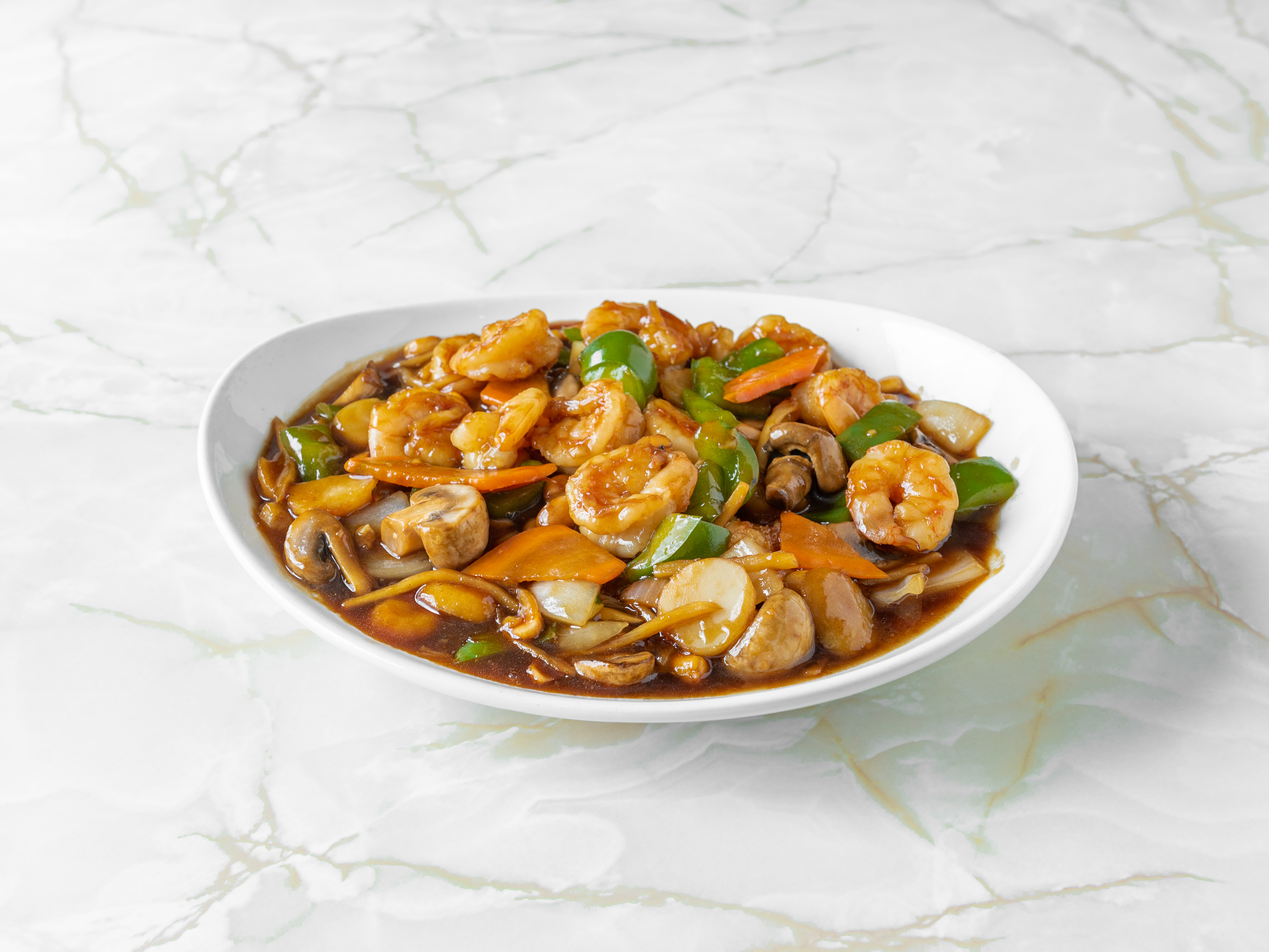 Order Kung Pao Shrimp food online from Silver Lake Restaurant store, Bartlett on bringmethat.com