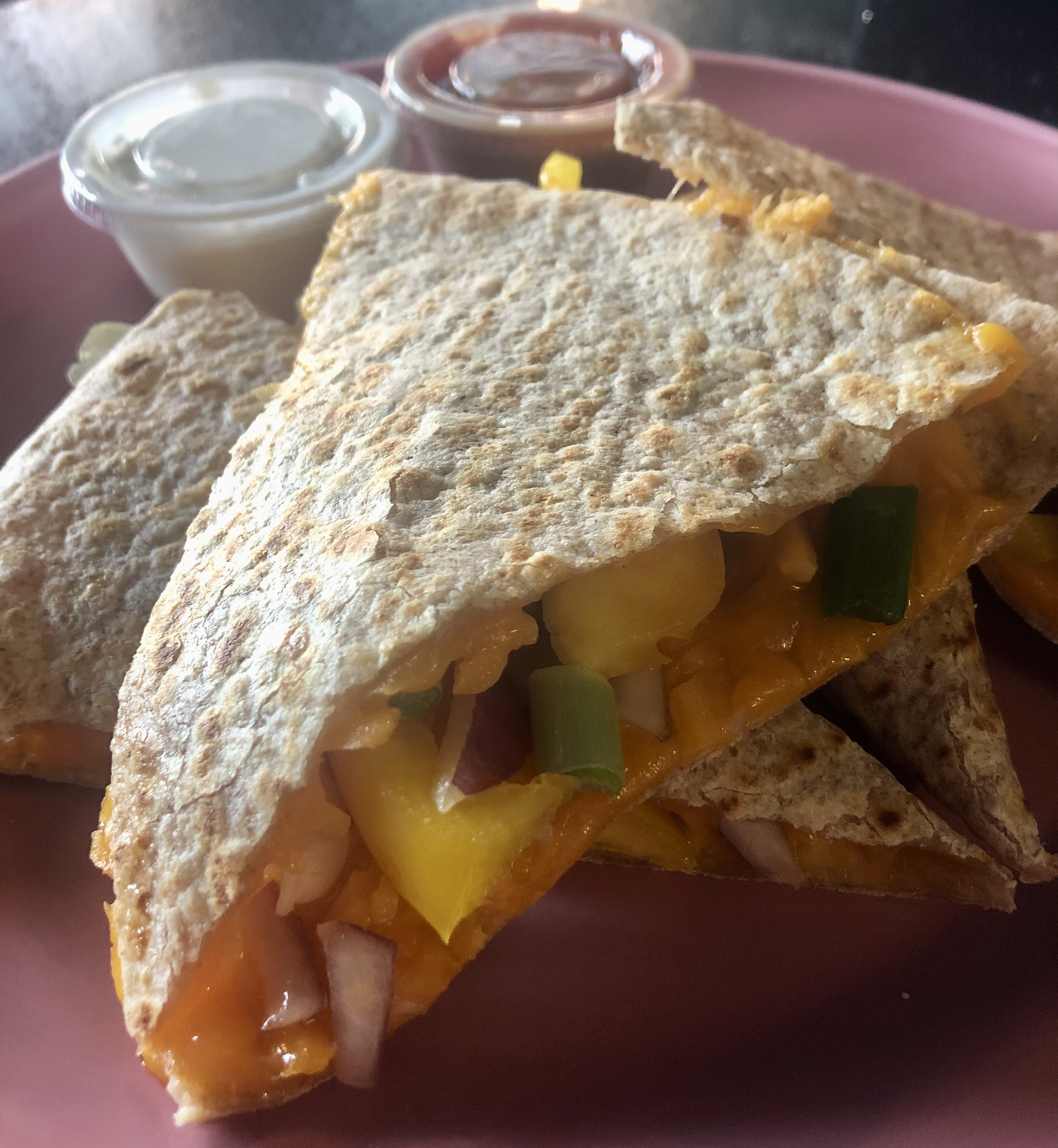 Order Veggie Quesadilla food online from Doughnuts & Draughts store, Worcester on bringmethat.com