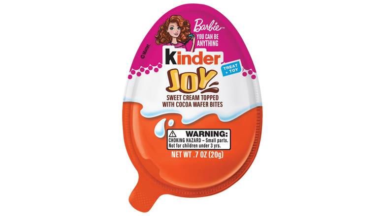 Order Kinder Joy Eggs Individually Wrapped Chocolate Candy Egg With Toys Inside food online from Trumbull Mobil store, Trumbull on bringmethat.com