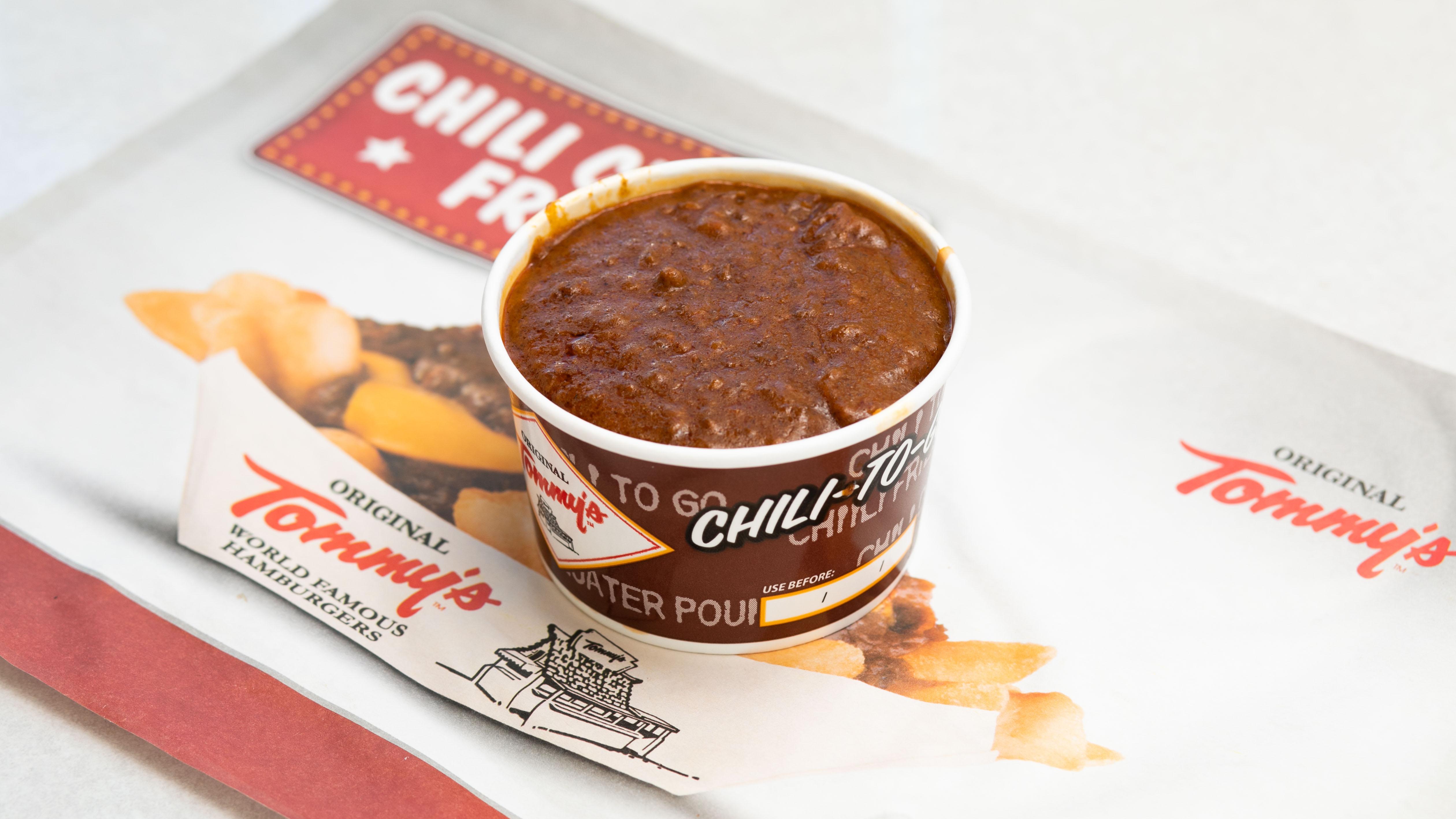 Order Chili-To-Go Small (8 oz.) food online from Original Tommy store, Ventura on bringmethat.com