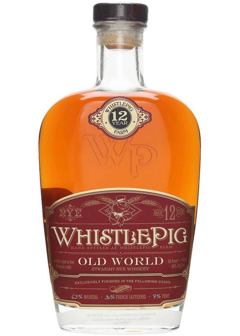 Order Whistlepig 12 Year Old World Rye Dave's Symphony 750 ml. food online from Village Wine & Spirits store, Ventura on bringmethat.com