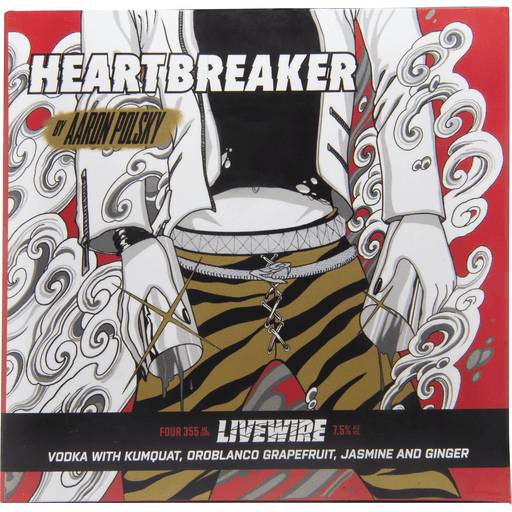 Order LiveWire Heartbreaker (4PK 355 ML) 137107 food online from Bevmo! store, BURLINGAME on bringmethat.com