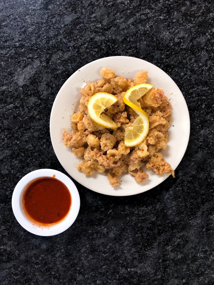 Order Fried Calamari food online from Imposto Restaurant and Pizza store, Hoboken on bringmethat.com