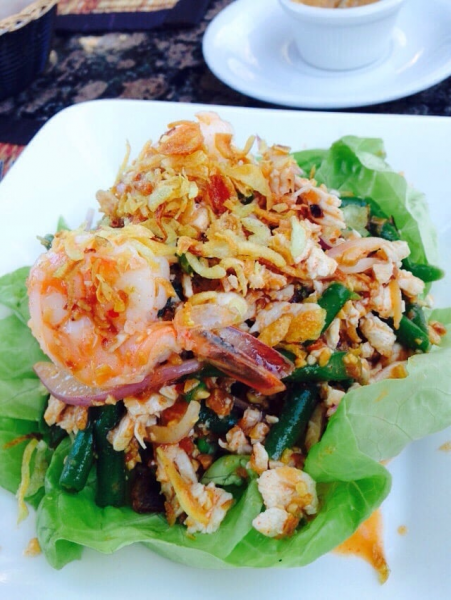 Order Yum Yai Salad food online from Rnoh Thai Restaurant store, Larkspur on bringmethat.com