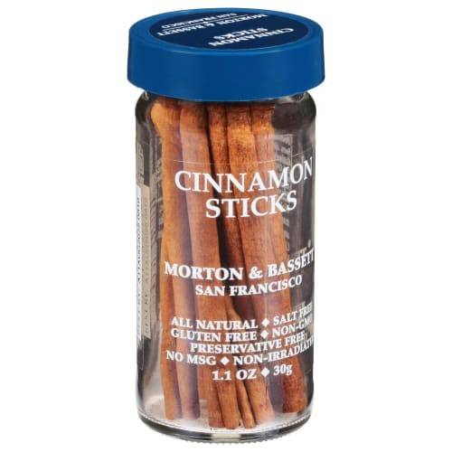 Order Morton & Bassett San Francisco · Cinnamon Sticks (1.1 oz) food online from Jewel-Osco store, Plainfield on bringmethat.com