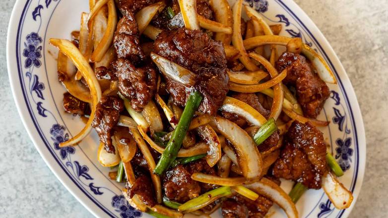 Order H15 Mongolian Beef food online from Pho King store, Clarksville on bringmethat.com