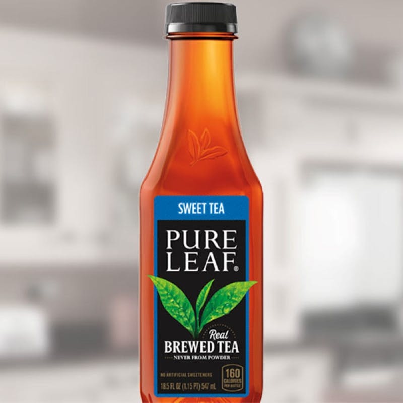 Order Pure Leaf Sweet Tea - 18.5 oz. Bottled food online from Donatos Pizza store, Hudson on bringmethat.com