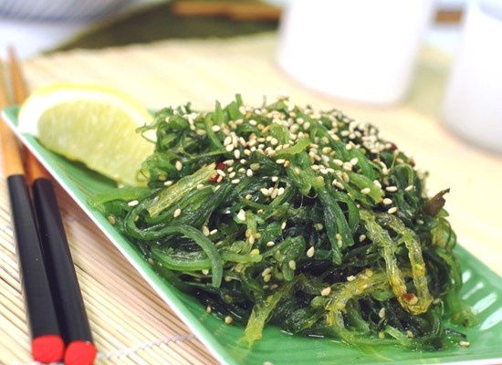 Order 1. Seaweed Salad food online from Blue Fuji Organic Restaurant store, Medford on bringmethat.com