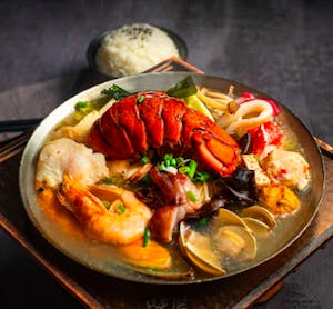Order Seafood Lobster Hot Soup / 海鲜龙虾锅 food online from Tasty Pot store, Beaverton on bringmethat.com