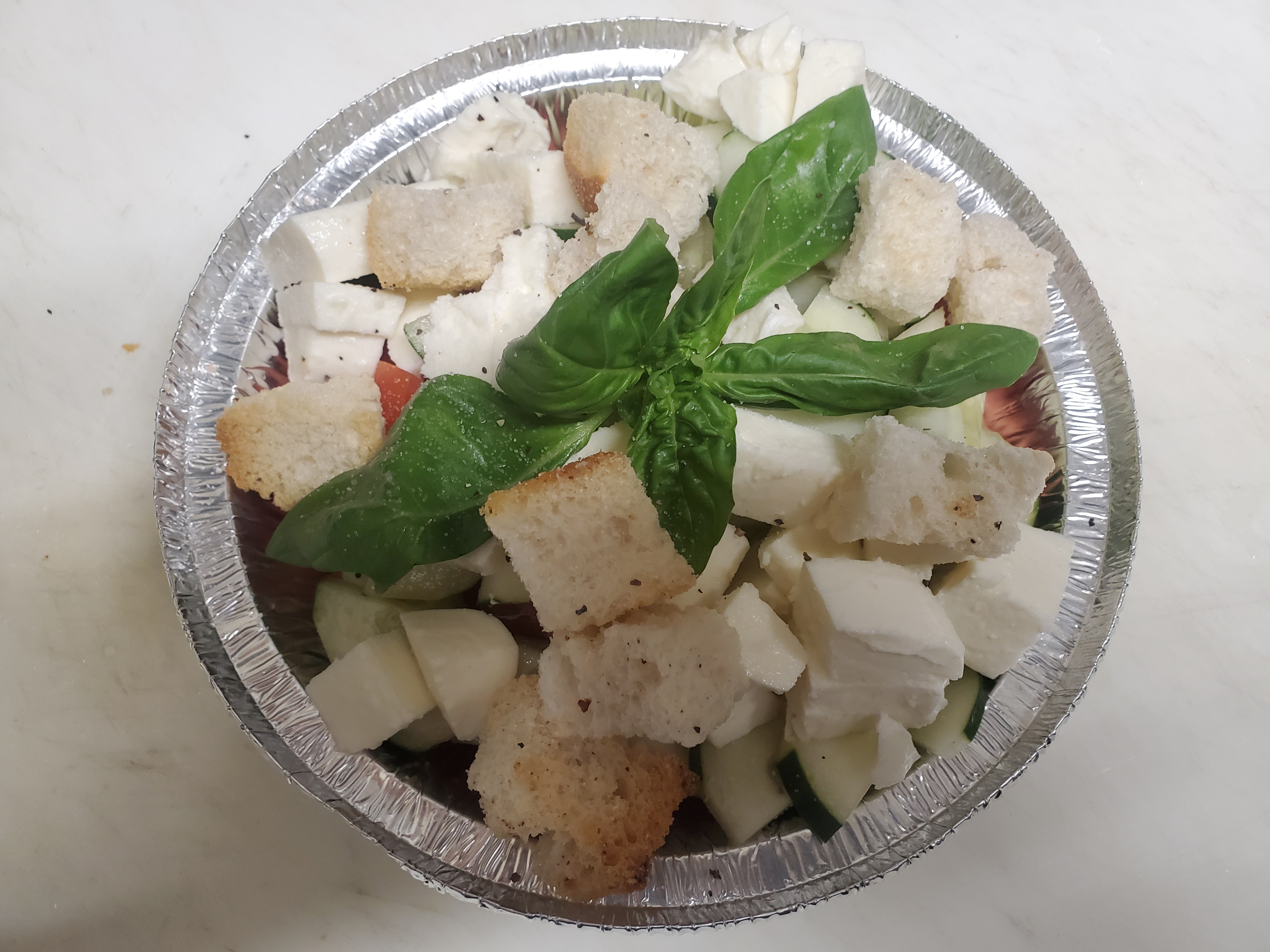 Order Panzanella Salad food online from Pizzeria Pesto store, Philadelphia on bringmethat.com
