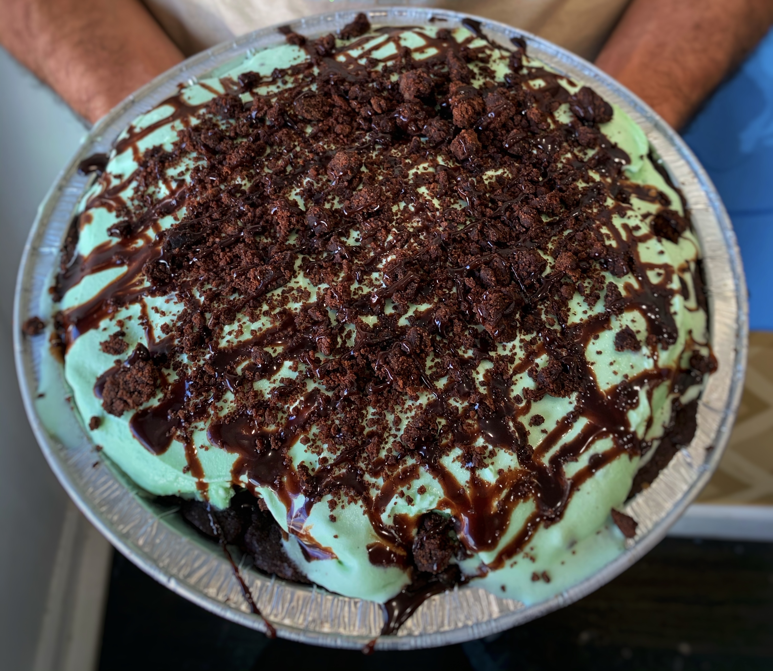 Order Chocolate Mint Pie food online from Stack Creamery store, Westwood on bringmethat.com