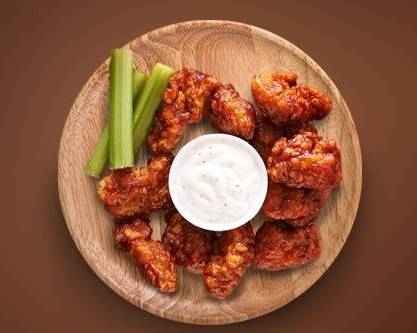 Order Boneless Chicken Wings (8 pcs) food online from Chicken Wing Co. store, Oklahoma City on bringmethat.com