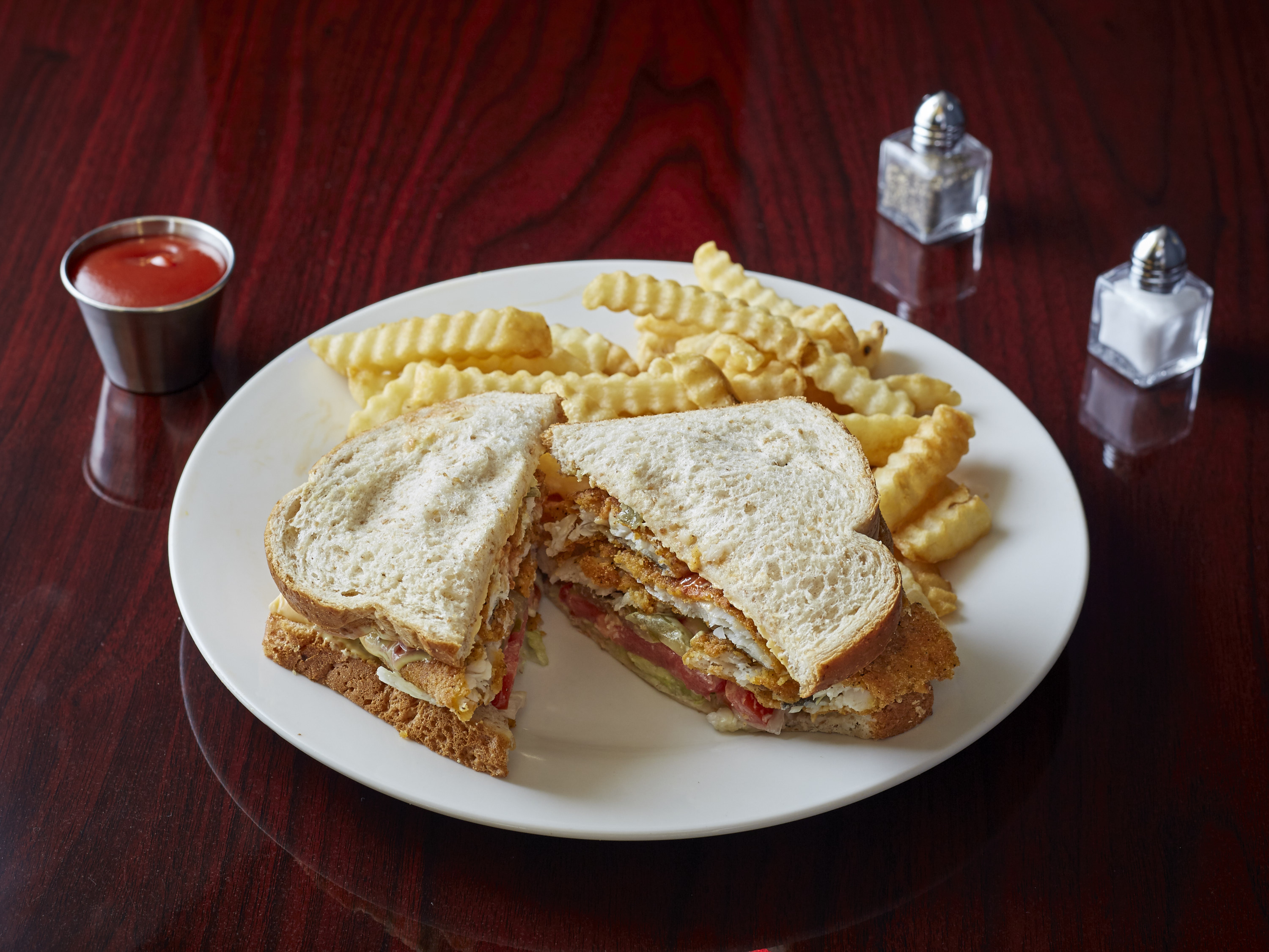 Order Whiting Supreme Sandwich food online from Supreme Fish Delight store, McDonough on bringmethat.com