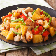 Order 152. Pineapple Chicken food online from Good Taste store, Chatham Township on bringmethat.com
