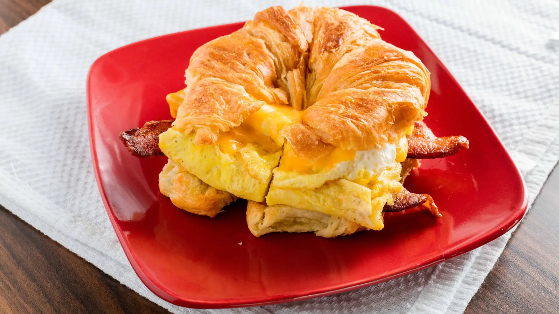 Order Breakfast Croissant food online from California Donuts store, Stockton on bringmethat.com