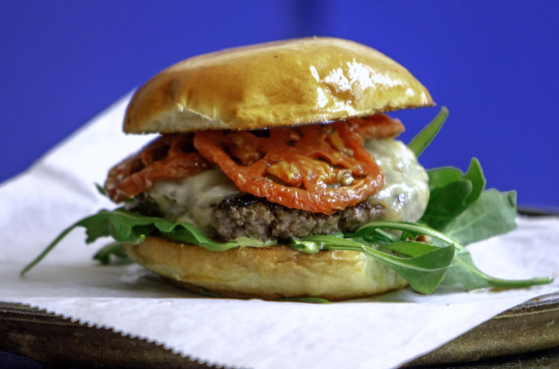 Order The Italian Burger food online from Melange store, Washington on bringmethat.com