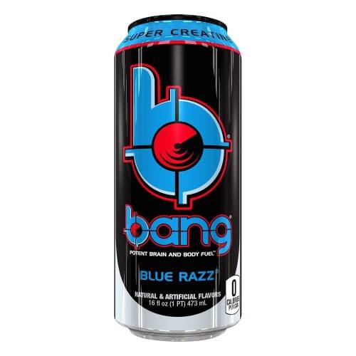 Order Bang · Blue Razz Energy Drink (16 fl oz) food online from Mesa Liquor store, Mesa on bringmethat.com