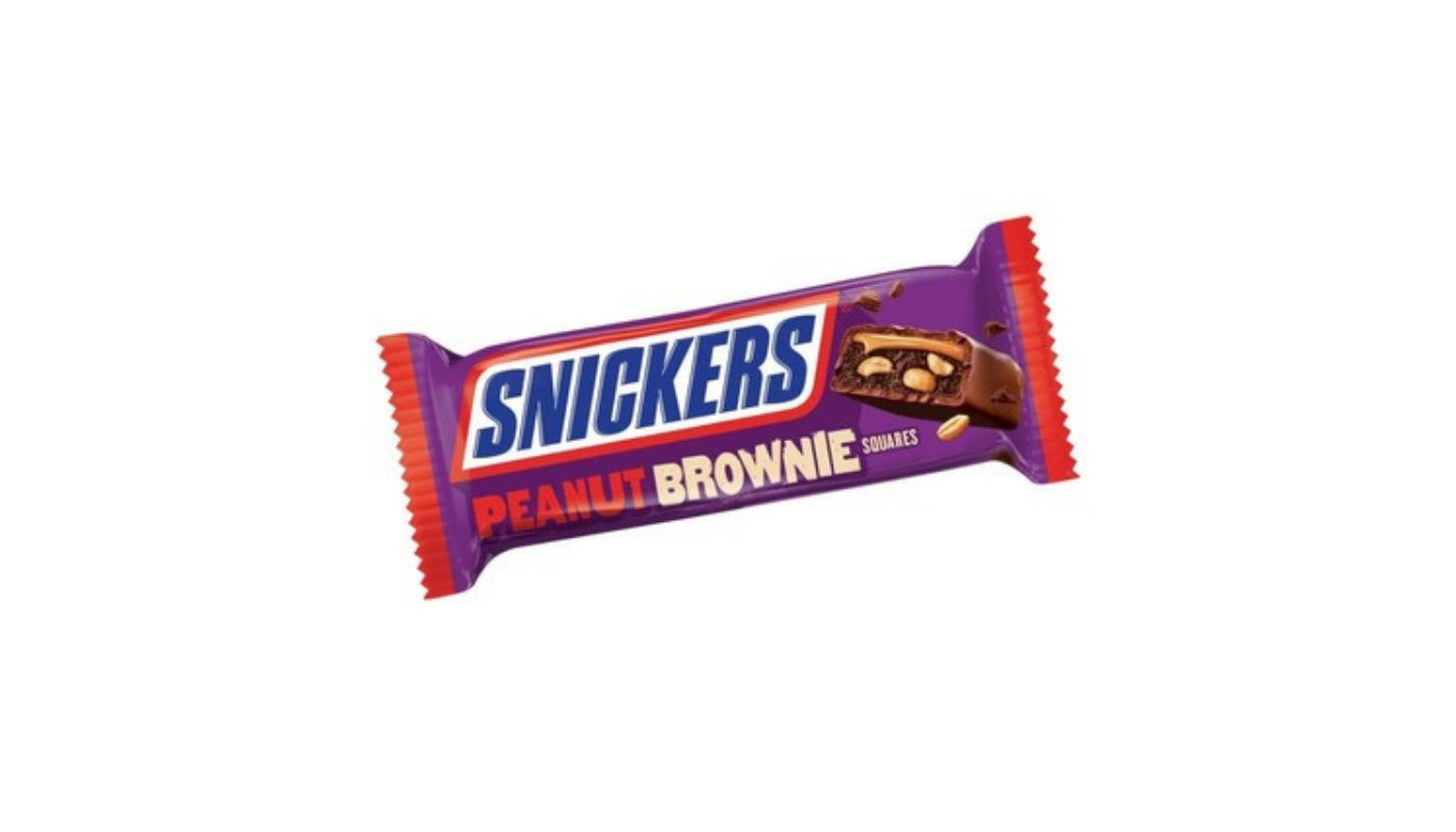 Order Snickers Peanut Brownie Candy  food online from Luv Mart store, Santa Cruz on bringmethat.com