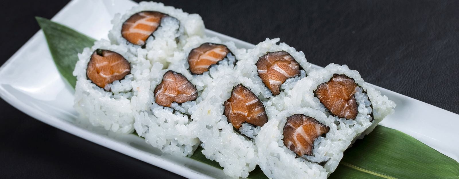 Order Salmon Roll food online from PB Sushi store, San Diego on bringmethat.com