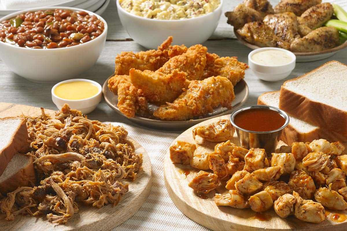 Order FAMILY FEAST food online from Shane's Rib Shack store, Cleveland on bringmethat.com