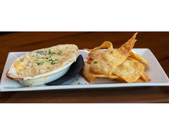 Order Spinach Artichoke Dip food online from Seared Chophouse store, Greenville on bringmethat.com