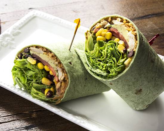 Order Southwest Chicken Wrap food online from Old California Coffee House & Eatery store, San Marcos on bringmethat.com
