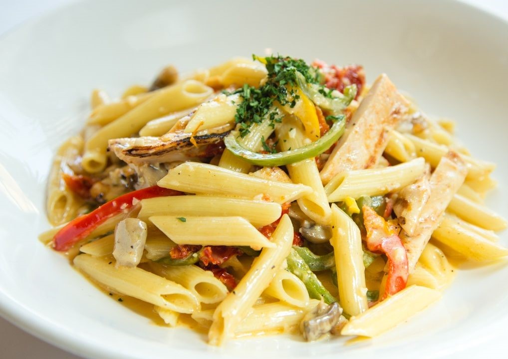 Order Penne Pollo food online from Portobello Grill store, Redwood City on bringmethat.com