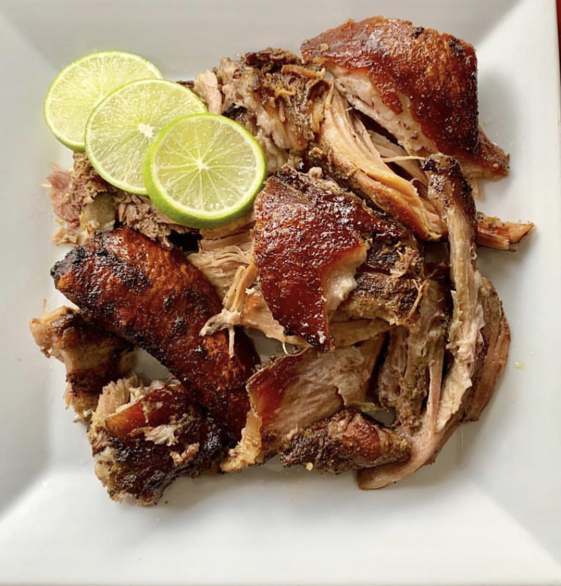 Order Pernil Lunch food online from Cocina Latina store, New York on bringmethat.com