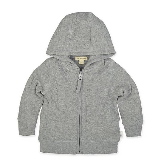 Order Burt's Bees Baby® Size 9M Quilted Bee Jacket in Grey food online from Bed Bath & Beyond store, Lancaster on bringmethat.com