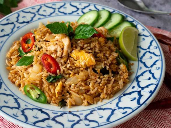 Order Spicy Basil Leaf Fried Rice food online from Rasa sayang store, Roswell on bringmethat.com
