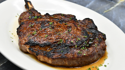 Order 22 oz. Prime Bone-In Ribeye food online from Morton The Steakhouse store, Pittsburgh on bringmethat.com