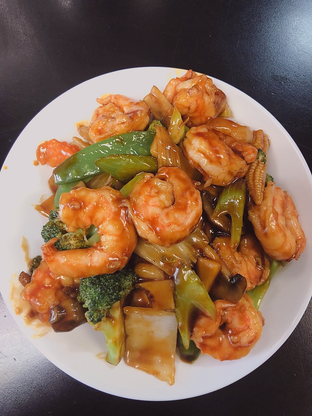 Order 122. Shrimp with Mixed Vegetables food online from Iseda Happy Wok store, Smithtown on bringmethat.com