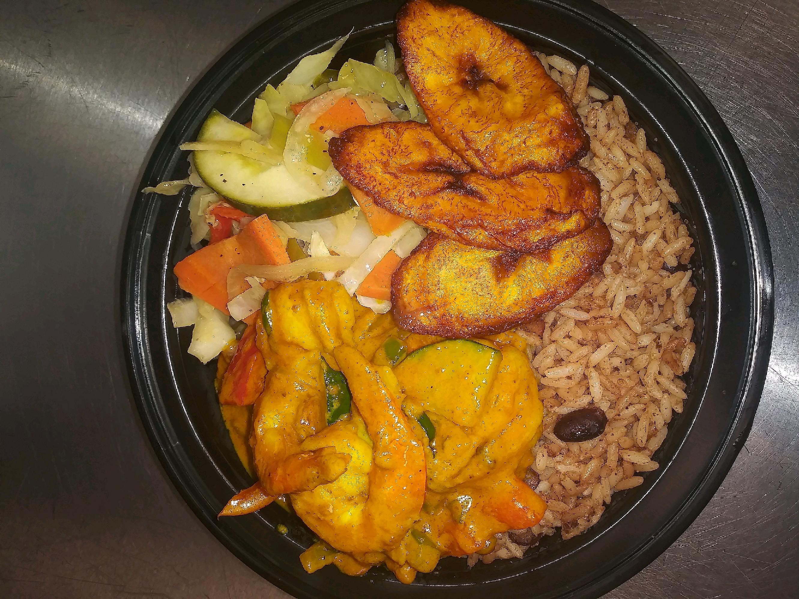 Order Curried Shrimp food online from Caribbean Quizine store, West Nyack on bringmethat.com