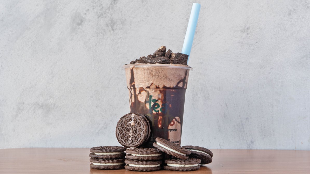 Order Oreo Cookie Smoothie (奧利奧餅乾) food online from Tea Spots store, West Covina on bringmethat.com