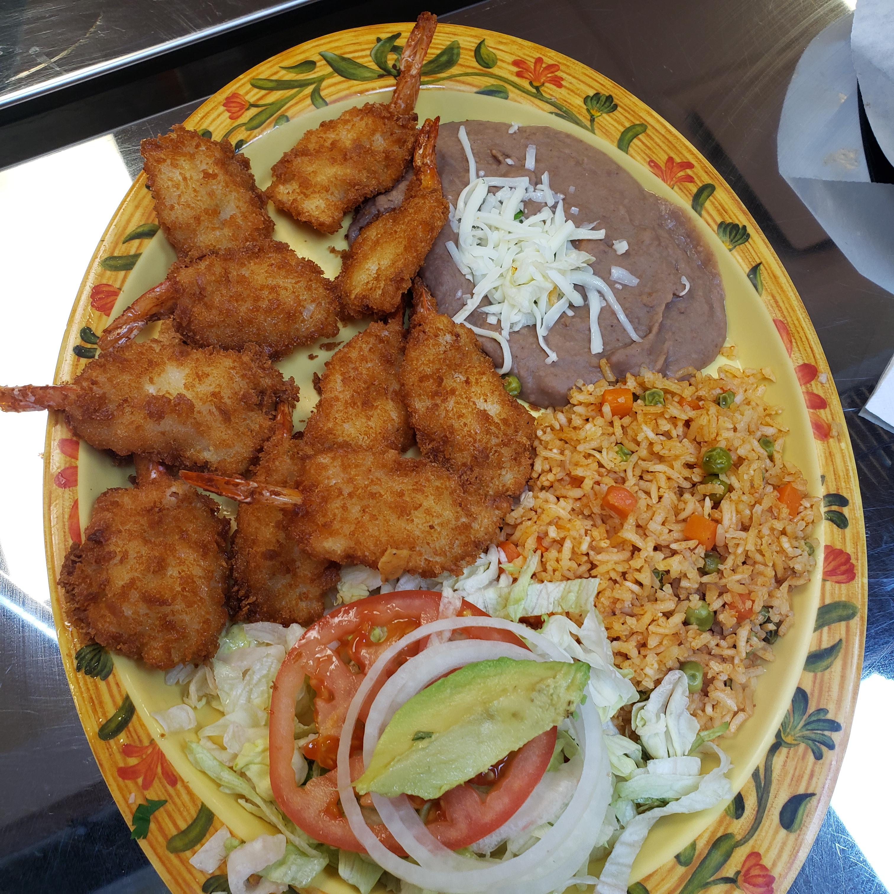 Order breaded shrimp food online from Tony Tacos Downtown store, Bloomington on bringmethat.com
