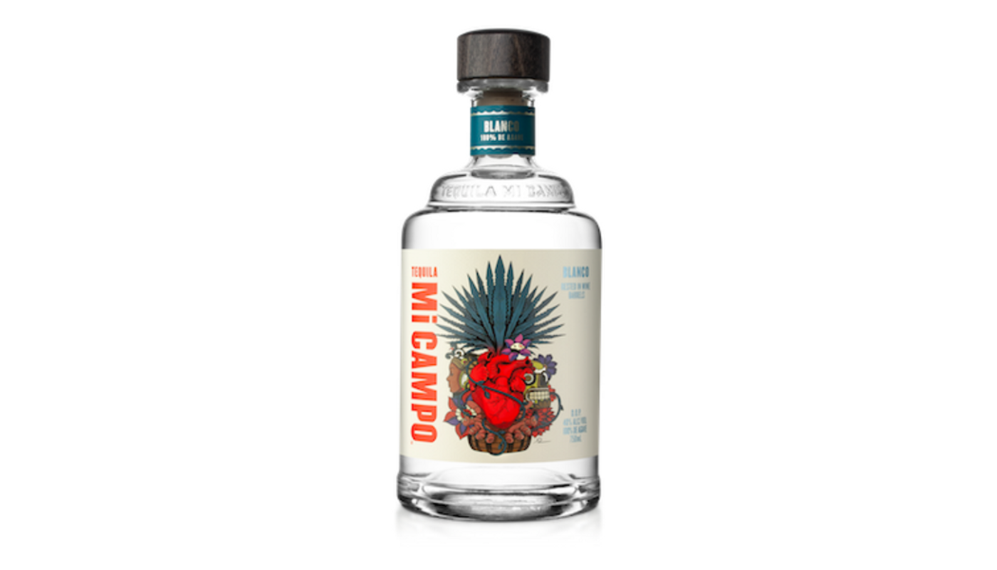 Order Mi Campo Tequila Blanco 750mL food online from Dimension Liquor store, Lake Forest on bringmethat.com